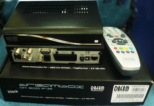 Спутниковый ресивер Dreambox DM 600PVR