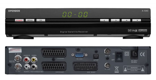 Спутниковый ресивер Openbox X-540