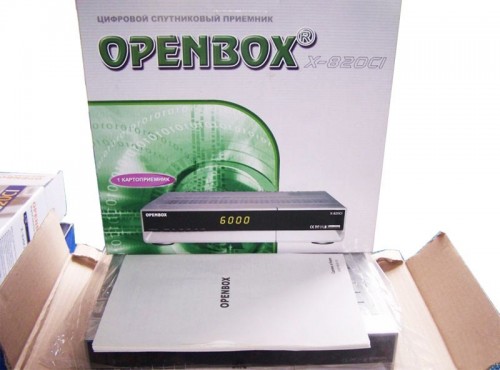 Спутниковый ресивер Openbox X-820 CI