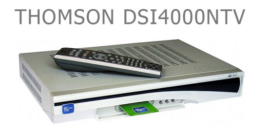 Спутниковый ресивер THOMSON DSI4000NTV-HD+карта доступа НТВ+HD