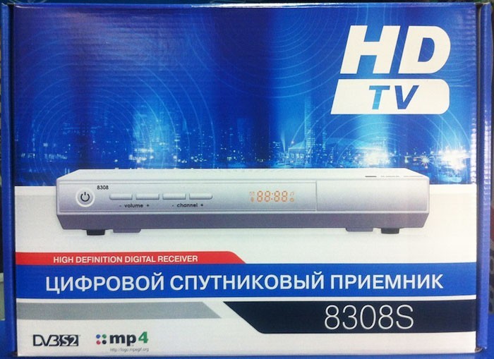Комплект Спутникового оборудования Триколор ТВ HD ресивер GS 8308
