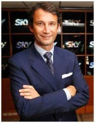 Андреа Заппиа, занимающий пост генерального директора Sky Italia