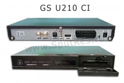 Спутниковый ресивер GS U210 CI