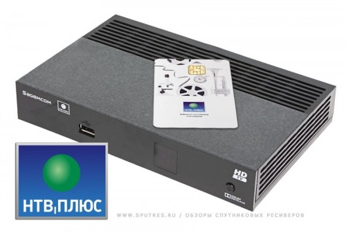 "Sagemcom DSI74" - рекомендованный ресивер от НТВ-Плюс