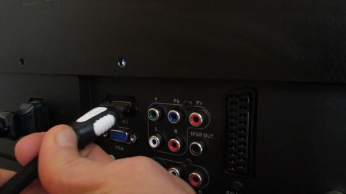 как подключить ноутбук к телевизору с помощью HDMI