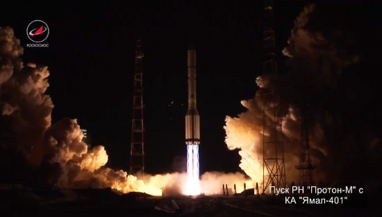Запуск "Ямала-401" прошел по плану