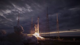 Ракета Falcon 9 запустила 2 телекоммуникационных спутника в космос